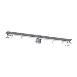 Kessel Kastenrinne Ferrofix, DN 125, 200x2.050mm, ohne Klebeflansch, Edelstahl, Silber... KESSEL-6120200 4026092098974 (Abb. 1)