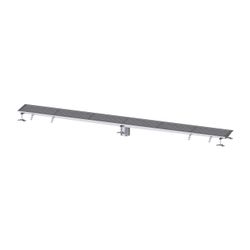 Kessel Kastenrinne Ferrofix, DN 125, 300x3.050mm, ohne Klebeflansch, Edelstahl, Silber... KESSEL-6130300 4026092099056 (Abb. 1)