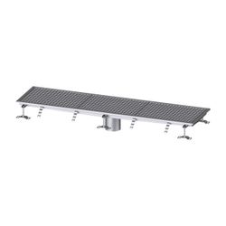 Kessel Kastenrinne Ferrofix, DN 125, 400x1.550mm, ohne Klebeflansch, Edelstahl, Silber... KESSEL-6140150 4026092099087 (Abb. 1)