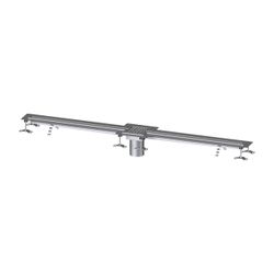 Kessel Schlitzrinne Ferrofix, DN 125, 17x2.000mm, Klebeflansch mittig, Höhe 6mm, Edelst... KESSEL-6202200 4026092099629 (Abb. 1)