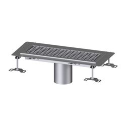 Kessel Kastenrinne Ferrofix, DN 125, 200x550mm, mit Klebeflansch Höhe 6mm, Edelstahl, S... KESSEL-6220050 4026092098721 (Abb. 1)