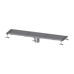 Kessel Kastenrinne Ferrofix, DN 125, 300x1.550mm, mit Klebeflansch Höhe 6mm, Edelstahl,... KESSEL-6230150 4026092099957 (Abb. 1)