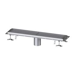 Kessel Kastenrinne Ferrofix, DN 125, 200x1.050mm, mit Fliesenanschlusswinkel, Edelstahl... KESSEL-6320100 4026092099131 (Abb. 1)