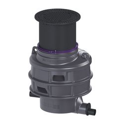 Kessel Probenahmeschacht für LW 1000, DN 100, Klasse B, 1.145-1.585mm, 9151010B... KESSEL-9151010B 4026092030783 (Abb. 1)