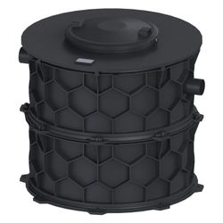 Kessel Fettabscheider EasyClean Modular free NS 2 Standard, 3-teilig, TS... KESSEL-93002-R2-TS 4026092103999 (Abb. 1)