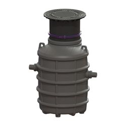 Kessel Fettabscheider EasyClean ground NS 2 Standard, 800-1.200mm, Klasse A/B... KESSEL-93002/120B 4026092025451 (Abb. 1)