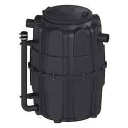 Kessel Fettabscheider EasyClean Modular free NS 3 Direct, rund... KESSEL-93003.00/D1-R 4026092103654 (Abb. 1)