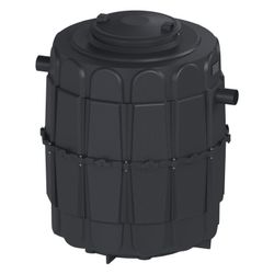 Kessel EasyClean Fettabscheider Modular free NS 4 Standard, 2-teilig, 560l Abscheiderin... KESSEL-93004-R 4026092071236 (Abb. 1)