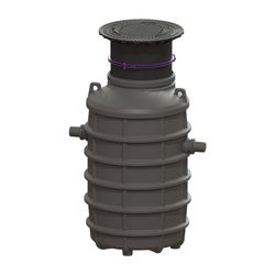 Kessel Fettabscheider EasyClean ground NS 4 Standard, 800-1.200mm, Klasse D... KESSEL-93004/120D 4026092025581 (Abb. 1)