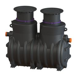 Kessel Fettabscheider EasyClean ground NS 7 Standard, 740-1.175mm, Klasse A/B... KESSEL-93007/120B 4026092025697 (Abb. 1)