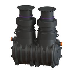 Kessel Fettabscheider EasyClean ground NS 7 Standard, 1.120-1.740mm, Klasse D... KESSEL-93007/170D 4026092073315 (Abb. 1)