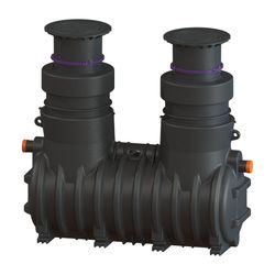 Kessel Fettabscheider EasyClean ground NS 10 Standard, 1.120-1.740mm, Klasse D... KESSEL-93010/170D 4026092073339 (Abb. 1)