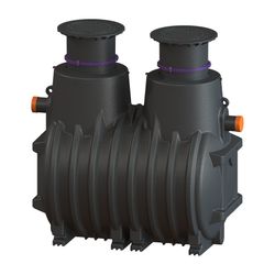 Kessel Fettabscheider EasyClean ground NS 15 Standard, 765-1.200mm, Klasse A/B... KESSEL-93015/120B 4026092025819 (Abb. 1)