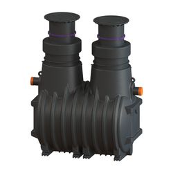 Kessel Fettabscheider EasyClean ground NS 15 Standard, 1.130-1.755mm, Klasse A/B... KESSEL-93015/170B 4026092073346 (Abb. 1)