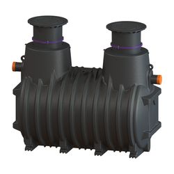 Kessel Fettabscheider EasyClean ground NS 20 Standard, 765-1.200mm, Klasse A/B... KESSEL-93020/120B 4026092025833 (Abb. 1)