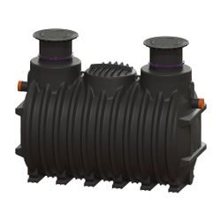 Kessel Fettabscheider EasyClean ground NS 25 Standard, 800-1.235mm, Klasse D... KESSEL-93925/120D 4026092046890 (Abb. 1)