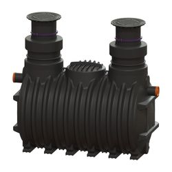 Kessel Fettabscheider EasyClean ground NS 30 Standard, 1.155-1.775mm, Klasse A/B... KESSEL-93930/170B 4026092073407 (Abb. 1)