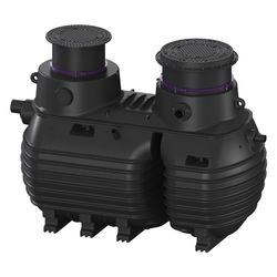 Kessel Fettabscheider EasyClean ground Multi Direct-R, NS 7, 845-1.070mm, PE, Sch... KESSEL-96007-DR-120B 4026092109816 (Abb. 1)