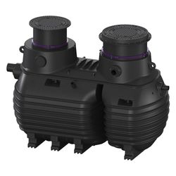 Kessel Fettabscheider EasyClean ground Multi Direct-R, NS 7, 845-1.070mm, PE, Sch... KESSEL-96007-DR-120D 4026092109878 (Abb. 1)