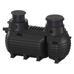Kessel Fettabscheider EasyClean ground Multi, NS 10, 845-1.070mm, DN 150, Gusseise... KESSEL-96010-G-120D 4026092109762 (Abb. 1)
