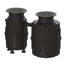 Kessel Fettabscheider EasyClean Modular ground NS 4 Standard, Klasse B... KESSEL-98204/00B 4026092027127 (Abb. 1)