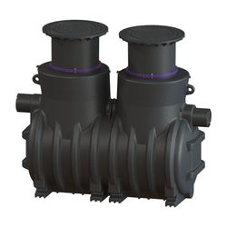 Kessel Öl- und Benzinabscheider EasyOil NS 3, 1800L, Belastungsklasse D 400, PE, Schw... KESSEL-99403.10D 4026092027219 (Abb. 1)