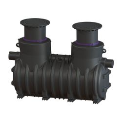 Kessel Öl- und Benzinabscheider EasyOil ground NS 10, 2.600L, Belastungsklasse D, PE,... KESSEL-99610.15D 4026092027806 (Abb. 1)