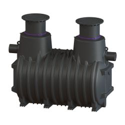Kessel Öl- und Benzinabscheider EasyOil ground NS 10, 5.800L, Belastungsklasse D, PE,... KESSEL-99610.80D 4026092027844 (Abb. 1)