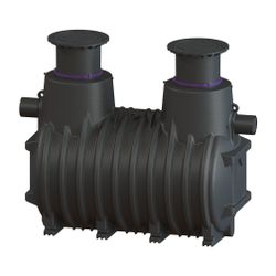 Kessel Öl- und Benzinabscheider EasyOil NS 15, 5800L, Belastungsklasse D 400, PE, Sch... KESSEL-99615.80D 4026092027882 (Abb. 1)