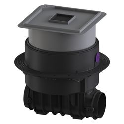 Kessel Rohbaukit Pumpfix M, 516-669mm, Kunststoff, Schwarz... KESSEL-24000X-RBK 4026092097052 (Abb. 1)