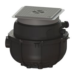 Kessel Hebeanlage Aqualift S Compact Mono GTF 1200 Bodenplatte, Schwarz... KESSEL-281200S 4026092082621 (Abb. 1)