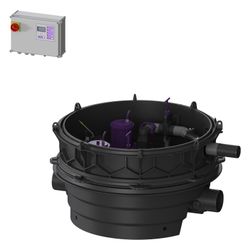 Kessel Rückstauhebeanlage Ecolift XL Duo SPF 4500-S1, max. Fh 21m, 45m3/h, vertiefter E... KESSEL-8741021 4026092068380 (Abb. 1)