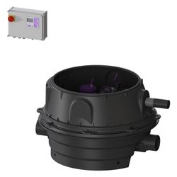 Kessel Rückstauhebeanlage Ecolift XL Duo SPF 4500-S3, max. Fh 21m, 45m3/h, niedrigster ... KESSEL-8741055 4026092070642 (Abb. 1)
