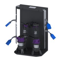 Kessel Pumpen-Einbausatz Retrofit S Duo GTF 600, 12m3/h, Kunststoff... KESSEL-8744001 4026092103319 (Abb. 1)