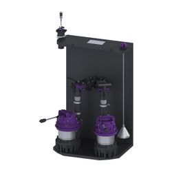 Kessel Pumpen-Einbausatz Retrofit S Duo GTF 1000, 230V 14,5m3/h, Kunststoff, 8744002... KESSEL-8744002 4026092103326 (Abb. 1)