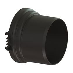 Kessel Spitzende für DN 100, Kunststoff Schwarz, 830100... KESSEL-830100 4026092076903 (Abb. 1)