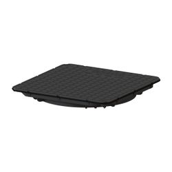 Kessel Abdeckplatte Tagwasserdicht 384x384mm, Schwarz... KESSEL-83050 4026092002797 (Abb. 1)