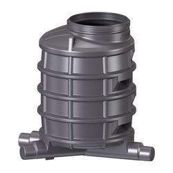 Kessel Standardschacht GT LW1000, 1.570mm, DN 150/200, Polyethylen... KESSEL-881500 4026092024140 (Abb. 1)