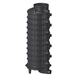 Kessel Standardschacht GT LW1000, DN 200, 3.070mm, 90 Grad links... KESSEL-883060 4026092024645 (Abb. 1)