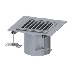 Kessel Aufsatzstück Ferrofix 185, 230x230x200mm, Edelstahl 1.4301, 55138... KESSEL-55138 4026092107638 (Abb. 1)