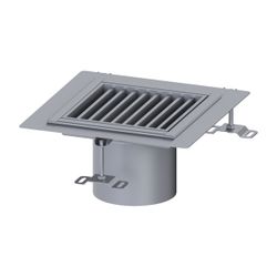 Kessel Aufsatzstück Ferrofix, 300x300mm, Edelstahl, 55139... KESSEL-55139 4026092107645 (Abb. 1)