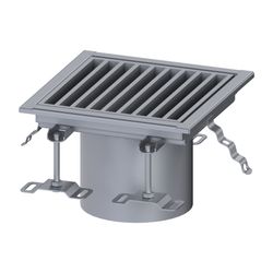Kessel Aufsatzstück Ferrofix 300x300x200mm, L 15, Edelstahl... KESSEL-55141 4026092107669 (Abb. 1)