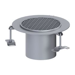 Kessel Aufsatzstück Ferrofix 185, 250x250x200mm, Gitterrost, Edelstahl, 55145... KESSEL-55145 4026092107706 (Abb. 1)