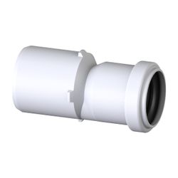 Kessel Übergangsstück für DN 40/50, Weiß PP, inkl. Dichtung, 681111... KESSEL-681111 4026092102657 (Abb. 1)