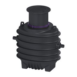 Kessel Fettabscheider EasyClean ground NS 1 Direct, 900-1.190mm, Klasse D, links... KESSEL-95010-120D-DL 4026092101025 (Abb. 1)