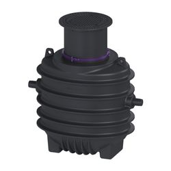 Kessel Fettabscheider EasyClean ground NS 2 Standard, 900-1.190mm, Klasse D... KESSEL-95020-120D 4026092100394 (Abb. 1)
