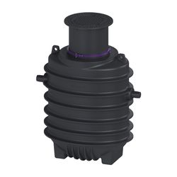 Kessel Fettabscheider EasyClean ground NS 4 Direct, 900-1.190mm, Klasse D, links... KESSEL-95040-120D-DL 4026092101056 (Abb. 1)