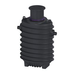 Kessel Fettabscheider EasyClean ground NS 7 Direct, 715-1.215mm, Klasse A/B, link... KESSEL-95070-120B-DL 4026092100981 (Abb. 1)