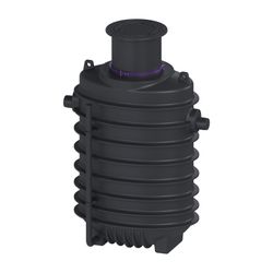 Kessel Fettabscheider EasyClean ground NS 7 Direct, 715-1.215mm, Klasse A/B, rech... KESSEL-95070-120B-DR 4026092100660 (Abb. 1)