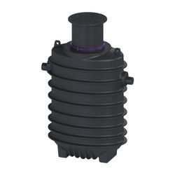 Kessel Fettabscheider EasyClean ground NS 7 Standard, 715-1.215mm, Klasse A/B... KESSEL-95070-120B 4026092100349 (Abb. 1)